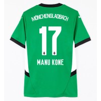 Borussia Monchengladbach Manu Kone #17 Vonkajší futbalový dres 2024-25 Krátky Rukáv